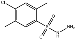 4-CHLORO-2,5-DIMETHYLBENZENESULFONOHYDRAZIDE Structure