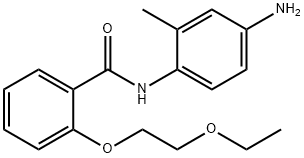 N-(4-Amino-2-methylphenyl)-2-(2-ethoxyethoxy)-benzamide Structure
