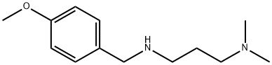 N'-(4-Methoxybenzyl)-N,N-dimethylpropane-1,3-diamine 结构式