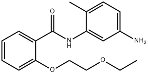 N-(5-Amino-2-methylphenyl)-2-(2-ethoxyethoxy)-benzamide Structure