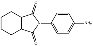 2-(4-aminophenyl)hexahydro-1H-isoindole-1,3(2H)-dione Struktur