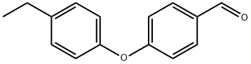 4-(4-乙基苯氧基)苯甲醛 结构式