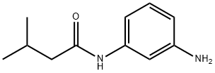 N-(3-aminophenyl)-3-methylbutanamide Structure