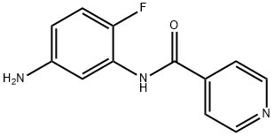 N-(5-amino-2-fluorophenyl)isonicotinamide Structure