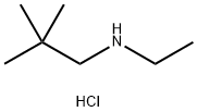 N-ethyl-2,2-dimethyl-1-propanamine hydrochloride Structure