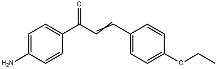 (2E)-1-(4-aminophenyl)-3-(4-ethoxyphenyl)prop-2-en-1-one Structure