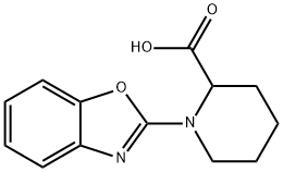 1-(1,3-benzoxazol-2-yl)piperidine-2-carboxylic acid Structure
