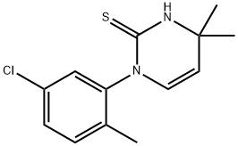 1-(5-chloro-2-methylphenyl)-4,4-dimethyl-1,4-dihydropyrimidine-2-thiol Structure