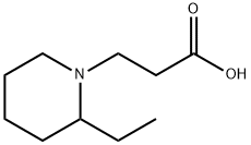 3-(2-乙基哌啶-1-基)丙酸盐酸盐, 933719-77-8, 结构式