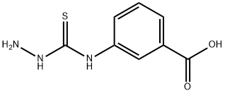 3-[(hydrazinocarbonothioyl)amino]benzoic acid Structure
