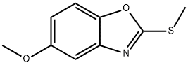 5-methoxy-2-(methylthio)-1,3-benzoxazole Structure
