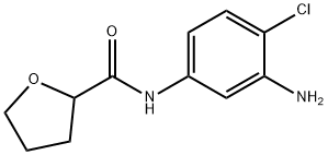 N-(3-Amino-4-chlorophenyl)tetrahydro-2-furancarboxamide Structure