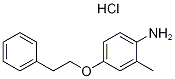 2-Methyl-4-(phenethyloxy)aniline hydrochloride Structure
