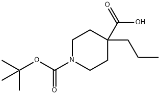 1-叔丁基4-乙基4-正丙基哌啶-1,4-二羧酸酯, 1217863-02-9, 结构式