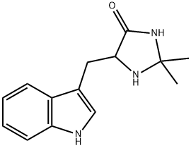 5-(1H-Indol-3-ylmethyl)-2,2-dimethylimidazolidin-4-one|