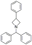 1-Benzhydryl-3-phenylazetane Structure