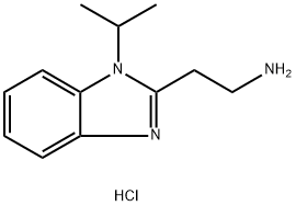 [2-(1-Isopropyl-1H-benzimidazol-2-yl)ethyl]amine dihydrochloride Structure