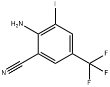 2-Amino-3-iodo-5-(trifluoromethyl)-benzenecarbonitrile|
