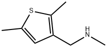 [(2,5-二甲基-3-噻吩)甲基]甲胺盐酸盐, 921145-41-7, 结构式