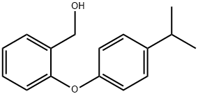 (2-(4-异丙基苯氧基)苯基)甲醇 结构式