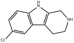 6-CHLORO-2,3,4,9-TETRAHYDRO-1H-BETA-CARBOLINEHYDROCHLORIDE Structure