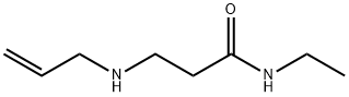 3-(ALLYLAMINO)-N-ETHYLPROPANAMIDE Struktur