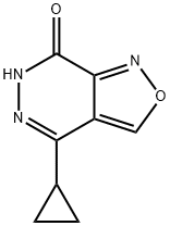 4-cyclopropylisoxazolo[3,4-d]pyridazin-7(6H)-one Structure