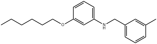 1040682-36-7 3-(Hexyloxy)-N-(3-methylbenzyl)aniline