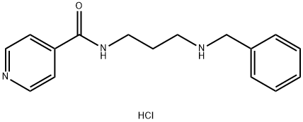 N-(3-Benzylamino-propyl)-isonicotinamidehydrochloride Structure
