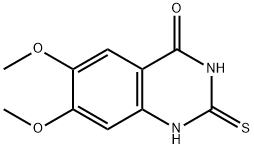 2-mercapto-6,7-dimethoxyquinazolin-4(3H)-one Structure