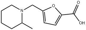 5-[(2-methylpiperidin-1-yl)methyl]-2-furoic acid Structure