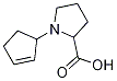 1-Cyclopent-2-en-1-ylpyrrolidine-2-carboxylic  acid