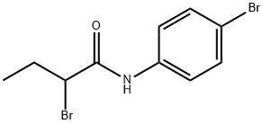 2-bromo-N-(4-bromophenyl)butanamide Structure