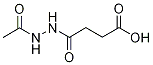 4-(2-acetylhydrazino)-4-oxobutanoic acid Structure