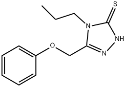 5-(phenoxymethyl)-4-propyl-4H-1,2,4-triazole-3-thiol Structure