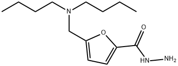 5-[(dibutylamino)methyl]-2-furohydrazide Struktur