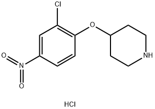 1220037-73-9 4-(2-Chloro-4-nitrophenoxy)piperidinehydrochloride