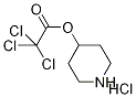 4-Piperidinyl 2,2,2-trichloroacetate hydrochloride|