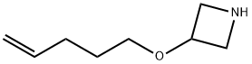 3-(4-Pentenyloxy)azetidine Struktur