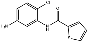 N-(5-Amino-2-chlorophenyl)-2-thiophenecarboxamide Struktur
