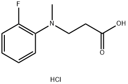 3-[(2-Fluoro-phenyl)-methyl-amino]-propionic acidhydrochloride|3-((2-氟苯基)(甲基)氨基)丙酸盐酸盐