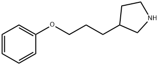 3-(3-Phenoxypropyl)pyrrolidine Struktur