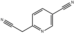 6-(Cyanomethyl)nicotinonitrile Struktur