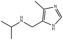 N-[(4-甲基-1H-咪唑基-5-基)甲基]丙-2-胺二盐酸盐, 920478-54-2, 结构式