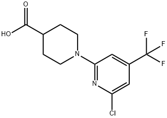1208081-19-9 1-(6-氯-4-(三氟甲基)吡啶-2-基)哌啶-4-羧酸