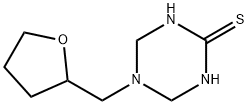5-(四氢呋喃-2-基甲基)-1,4,5,6-四氢-1,3,5-三嗪-2-硫醇 结构式