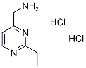 [(2-Ethylpyrimidin-4-yl)methyl]amine dihydrochloride Struktur