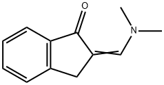2-(二甲基氨基)亚甲基-1-茚酮, 34773-01-8, 结构式