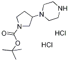 tert-Butyl 3-piperazin-1-ylpyrrolidine-1-carboxylate dihydrochloride