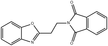 2-[2-(1,3-苯并恶唑-2-基)乙基]异吲哚啉-1,3-二酮, 623553-27-5, 结构式